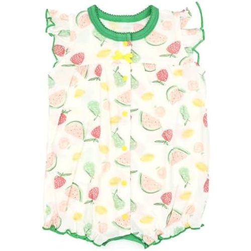 Baby Girl Clothes 100% Cotton Summer Outfits Ruffle Sleeveless Romper