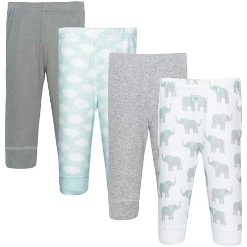 Hudson Baby Unisex Baby Cotton Pants and Leggings