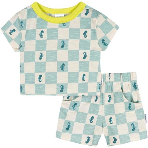 Gerber Baby & Toddler Boys T-Shirt and Shorts Outfit Set