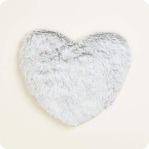 Marshmallow Gray Heart Heat Pad Warmies – Warmies USA