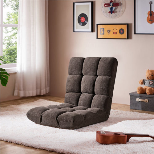Yaheetech Reclining Floor Game Sofa Chair with 14 Adjustable Positions & Reviews | Wayfair