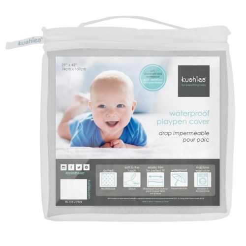 Kushies® Waterproof Play Pen Cover in Grey