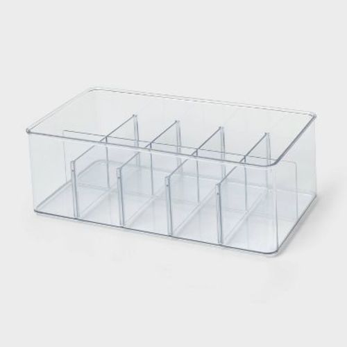 12"x6"x4" Bin Organizer Clear - Brightroom™