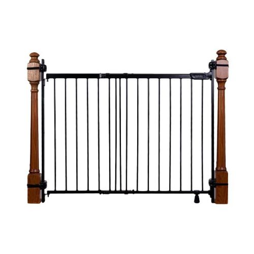 Baby gait downstairs
Ingenuity The Stairway+ 46W Series Pet and Baby Gate - Black
