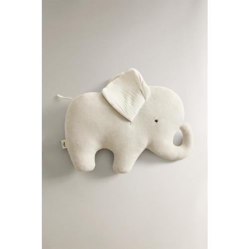 CHILDREN'S ELEPHANT THROW PILLOW