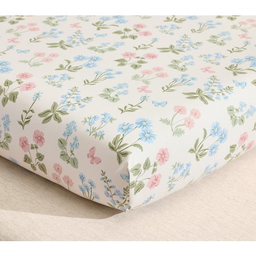 Grace's Garden Organic Cotton Crib Fitted Sheet