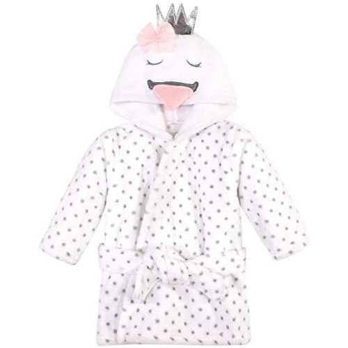 Hudson Baby Unisex Baby Plush Animal Face Bathrobe