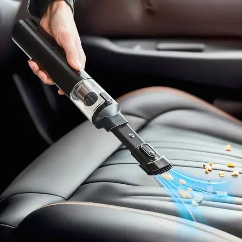 Portable Car Vacuum Cleaner with Blower  |  “Owler 16000” by Owleys