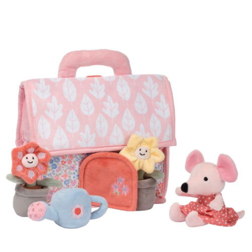 Floral Cottage Interactive Plush Play Set