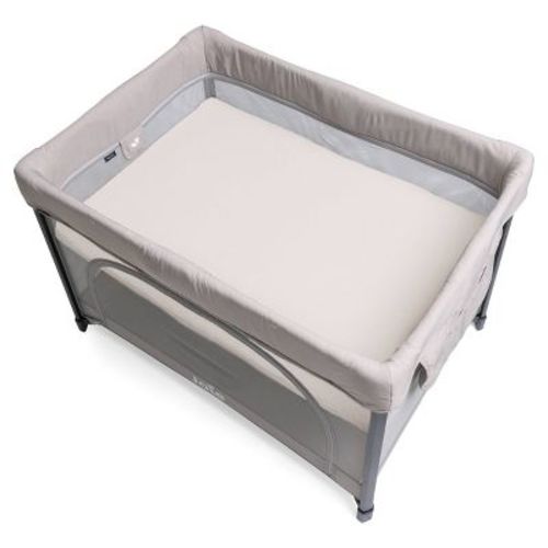 Joie Sesame Playard Fitted Sheet Solid Silver Cloud