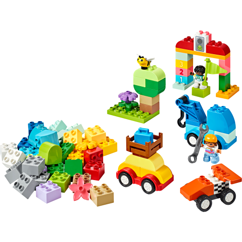 Cars and Trucks Brick Box