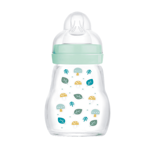 MAM Feel Good Glass Bottle 6oz, 1 PK, Unisex