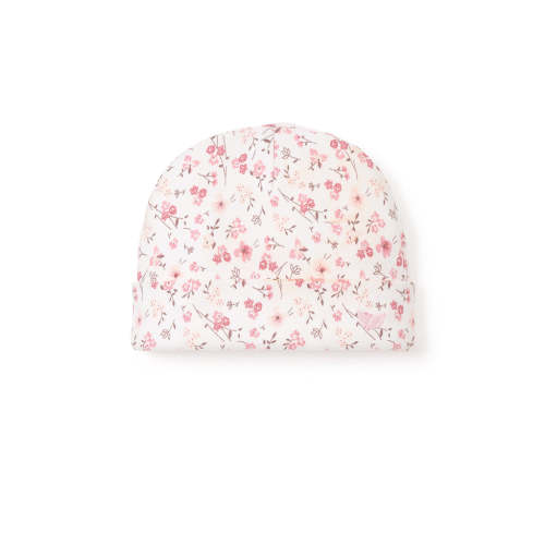 Petite Plume Pima Cotton Dorset Floral Baby Hat | Over The Moon