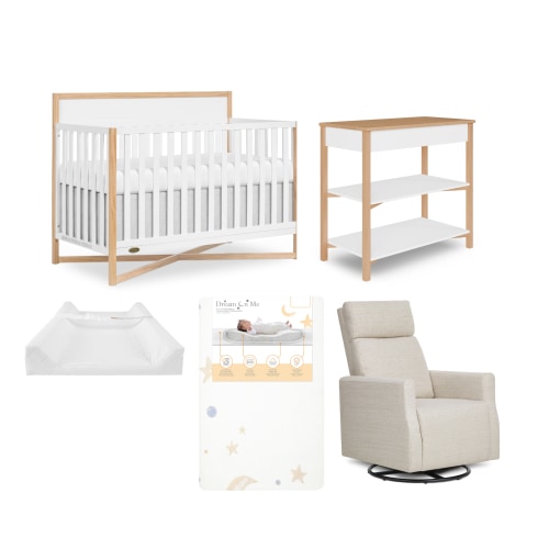 Dream On Me Owen 5-Piece Comfort & Care Nursery Set