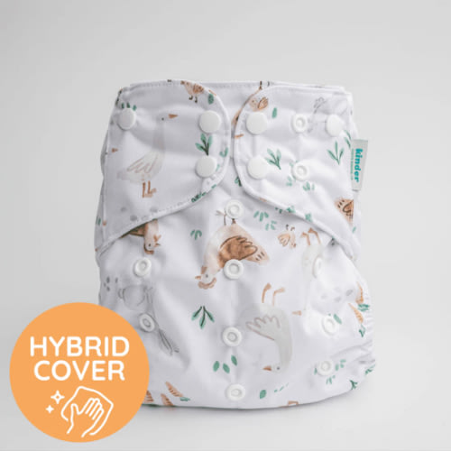 NEW Essentials Hybrid Wipeable Diaper Cover in Prints