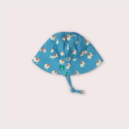 Blue Elephants Reversible Sunhat – Little Green Radicals