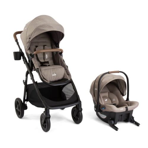 Joie Travel System - ginger and mint latch