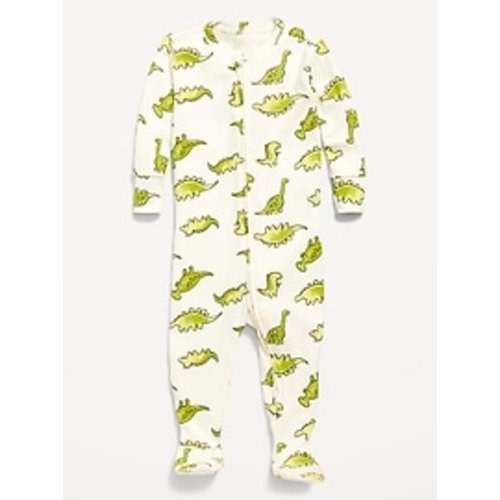 Snug-Fit 2 Way Zip Footed One-Piece for Baby | Old Navy