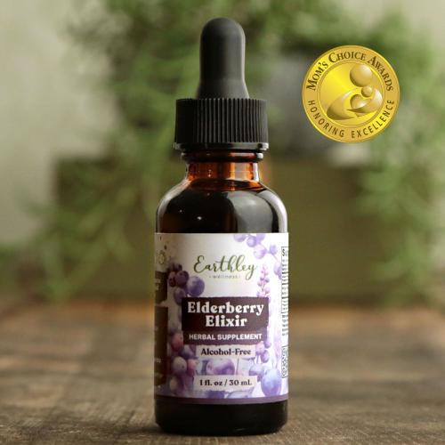 Elderberry Elixir - For general immune support and cold symptoms | Natural Wellness | Earthley | Earthley Wellness