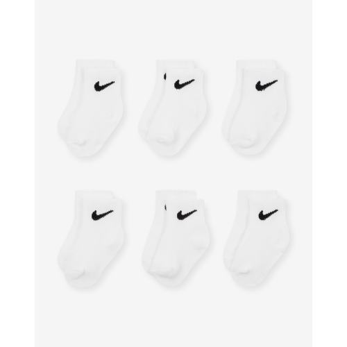 Nike Swoosh Baby/Toddler Ankle Socks (6 Pairs). Nike.com