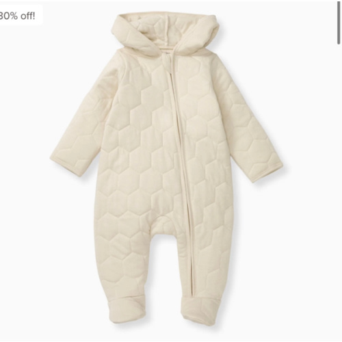 Burt's Bees Baby Baby Girl's Rompers, Set of 2 Bubbles, One Piece Jumpsuits, 100% Organic Cotton