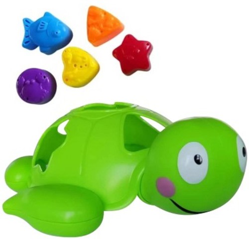 Turtle Shape Sorter Baby Toy with 6 Colorful Blocks, Sorting & Matching Puzzle Toy for Toddlers 1-3, Fun & Engaging Learning Toy for Shape Recognition