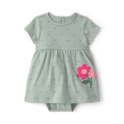 Baby Girls Floral Sunsuit Dress