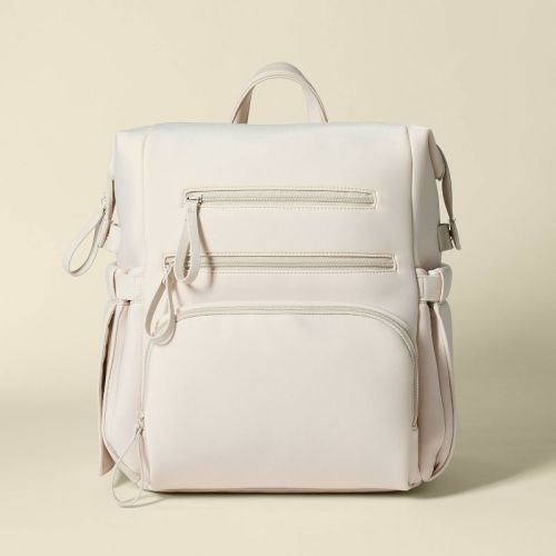 Boxy Solid Backpack Diaper Bag - Light Tan - Cloud Island™