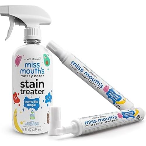 Miss Mouth's Messy Eater Stain Treater - 16oz Spray and 2 Pack Stain Pens