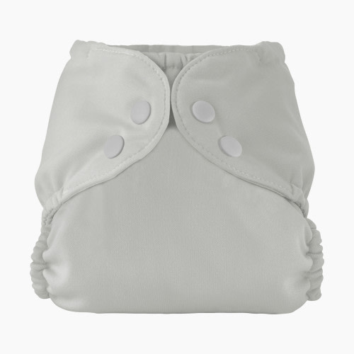 Size 1 Esembly Recycled Diaper Cover (Outer) + Swim Diaper - Dove,  (7-17 Lbs)
