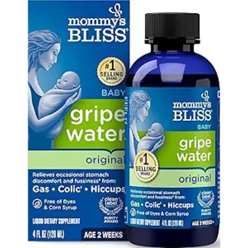 Mommy's Bliss Gripe Water Original, Infants Ages 2 Weeks+, 4 Fl Oz