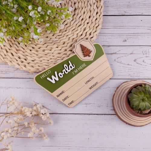 Baby Announcement With Birth Stats, National Park Baby Name Sign, Woodland Nursery Name Sign, Baby Photo Prop, Custom Newborn Reveal Sign