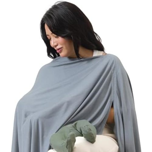 Solly Baby Nursing Cover, Ultra-Breathable, Lightweight Breastfeeding Cover-Up, Buttery-Soft Fabric, Universal Fit