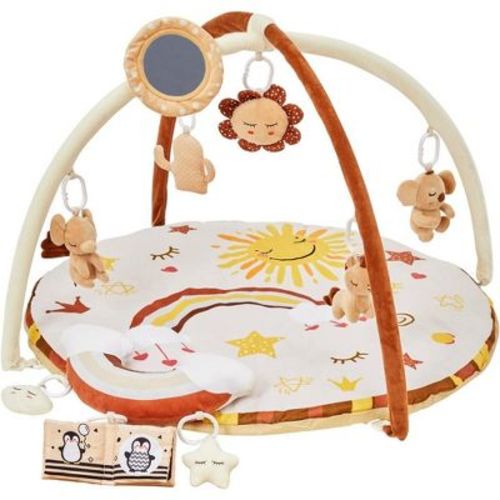 Whizmax Baby Exerciser, 11-in-1 Multifunctional Baby Exerciser, 9 Removable Plush Toys,Baby Exerciser for Boys and Girls 0-9 Months