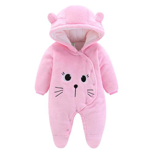 WUXIAN Toddler Baby Snowsuit Winter Coat Warm Hooded Jumpsuit For Baby Boy Girls Clothes Children Breathable Dailywear
