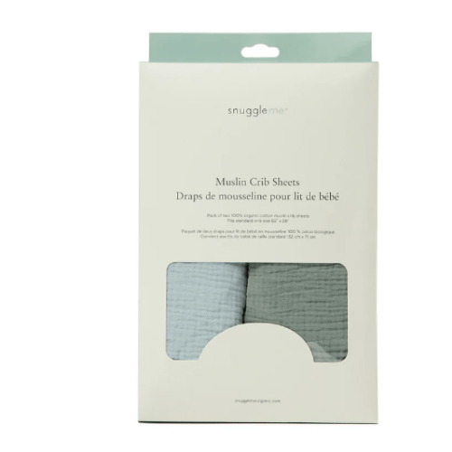 Muslin Crib Sheets | Bluebell + Slate