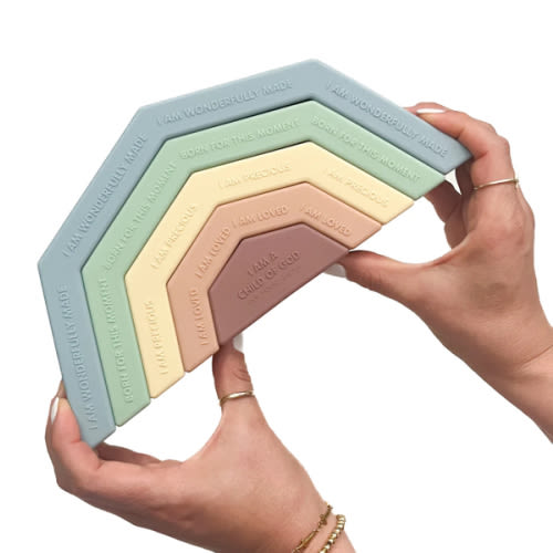 Noah's Rainbow Silicone Toy – OUR HOUSE ABOVE