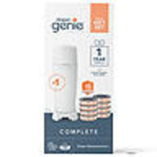 Diaper Genie Complete Gift Set Diaper Pail, 8 Refill Bags, 1 Carbon Filter, 1 Year Supply - Sam's Club