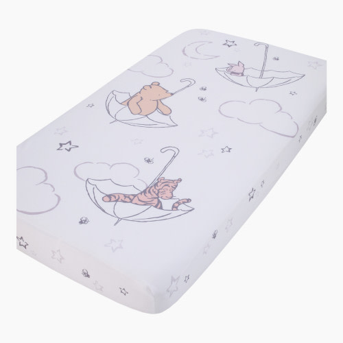 NoJo Baby Photo Op Fitted Crib Sheet - Classic Pooh