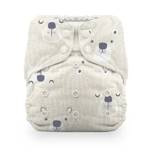 All in One Cloth Diaper | Natural Cotton + Hemp | One Size