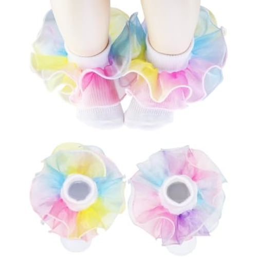 Little Baby Girl Princess Lace Ruffles Socks Set