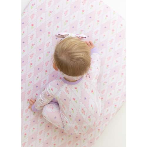 Ballet Blossoms Crib Sheet