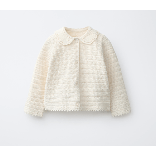 TEXTURED KNIT CARDIGAN