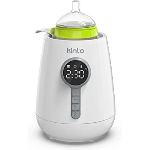 Baby Bottle Warmer for Breastmilk and Formula - Electric Fast Milk Bottle Heater, Baby Food Warmer with Timer and Auto Shut Off