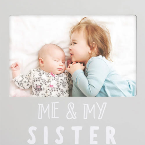 me & my sister sentiment frame