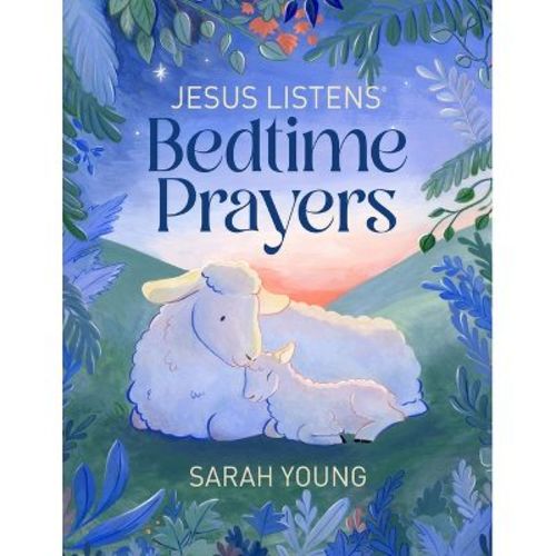 Jesus Listens Bedtime Prayers - by Sarah Young (Board Book)