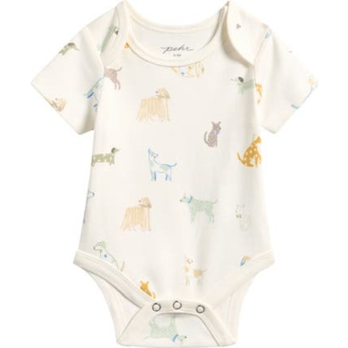 Dog Days Print Organic Cotton Bodysuit