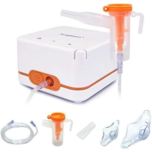 UNOSEKS Nebulizer Machine, Portable Jet Nebulizer for Breathing Issues, Compressor Steam Inhaler for Adults and Kids with a Set of Kits for Home Use, Travel