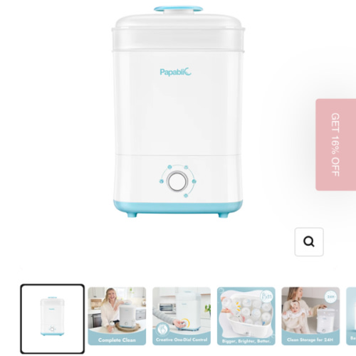 5 in 1 Baby Bottle Sterilizer and Dryer