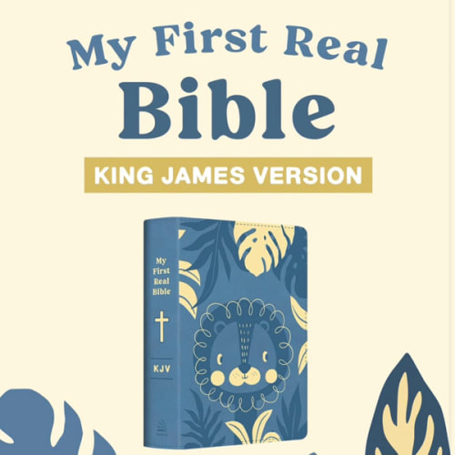 My First Real Bible (Boys' Cover): King James Version
